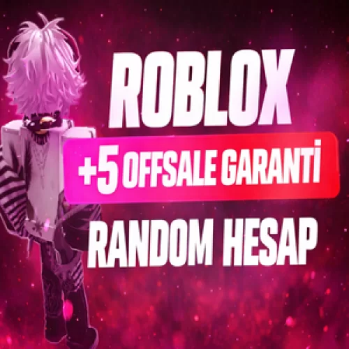  ⚡+5 OFFSALE GARANTİ⭐ROBLOX RANDOM HESAP⭐
